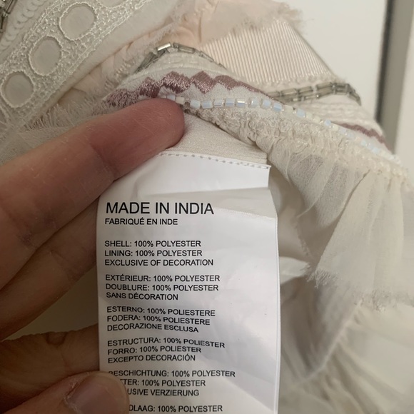 Club Monaco embellished skirt size 12 - Picture 5 of 7